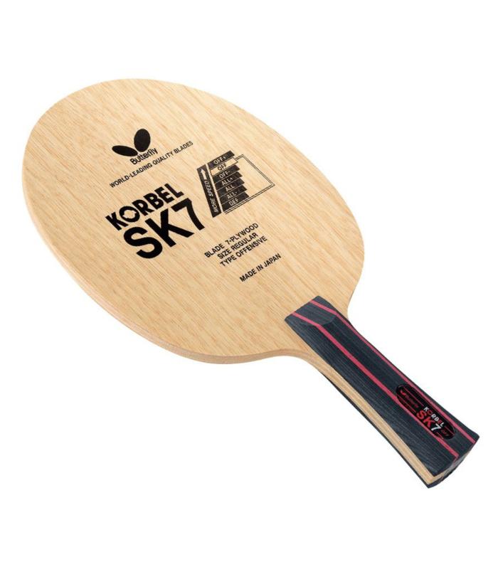 Butterfly Korbel SK7 FL Flared Blade Table Tennis Racket Blade Ping Pong